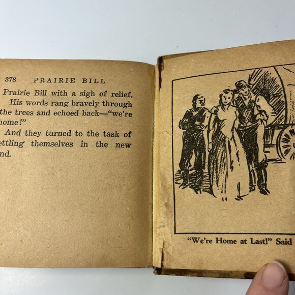 Prairie Bill And The Covered Wagon By G. A. Alkire 758 HC 1934 BLB USA - Picture 9 of 14